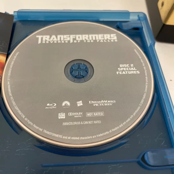 2 Transformers Blu-Ray Movies Dark of the Moon and Revenge of the Fallen - Picture 7 of 11